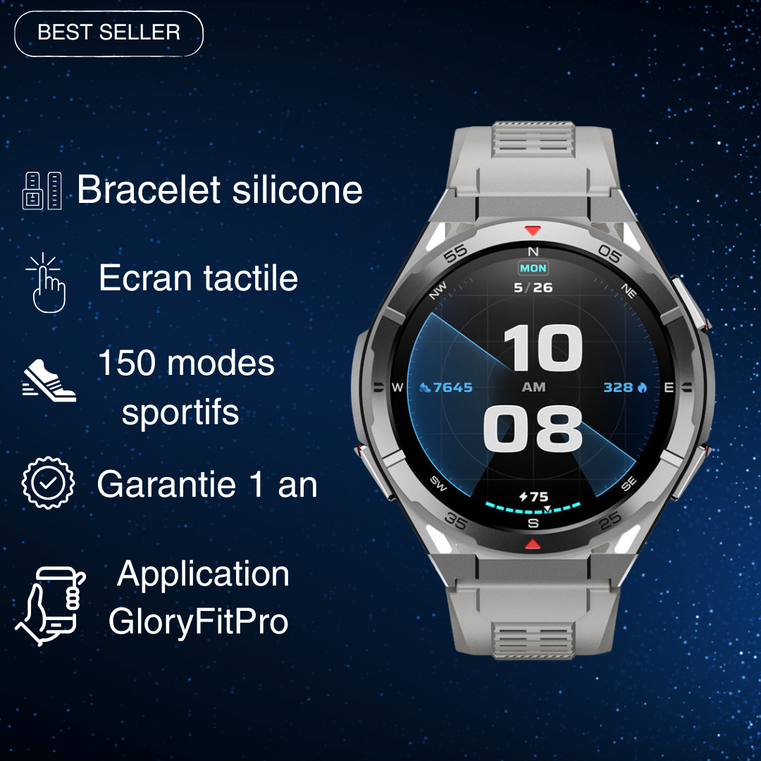 Montre de sport connectée SILAS V10 GPS intégré