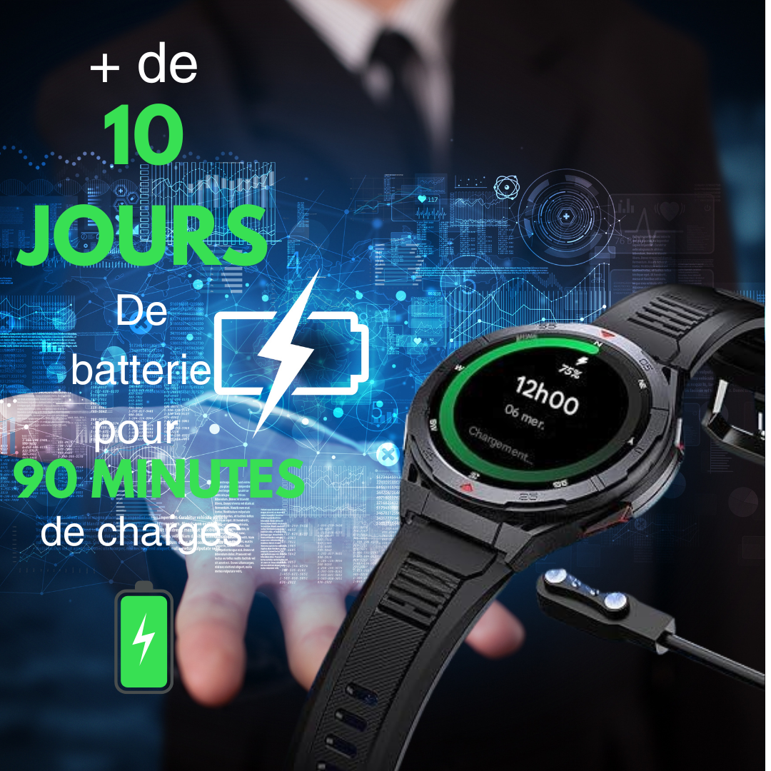 Montre de sport connectée SILAS V10 GPS intégré