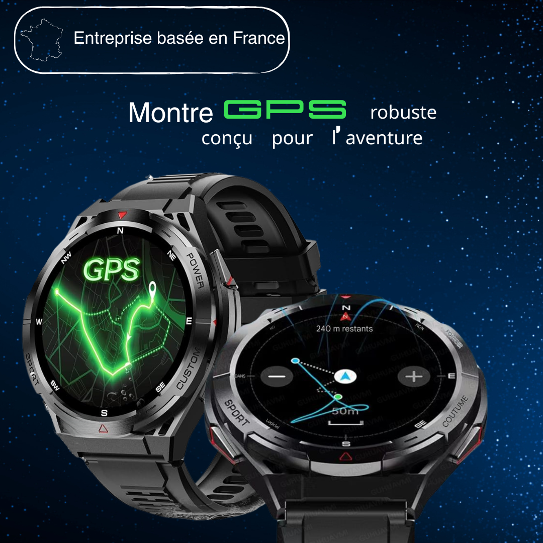 Montre de sport connectée SILAS V10 GPS intégré